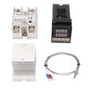 Farm Temperature Control Set 100‑240V Thermostat Type K Thermocouple Heatsink