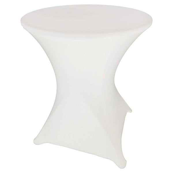 Goldstream Point White 24 Inch Round x 30 Inch Tall