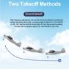 RC Plane Durable RC Glider Remote Control Airplane Fixed Wing