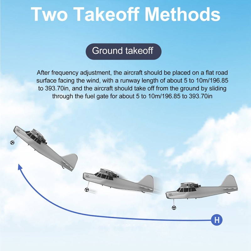 RC Plane Durable RC Glider Remote Control Airplane Fixed Wing