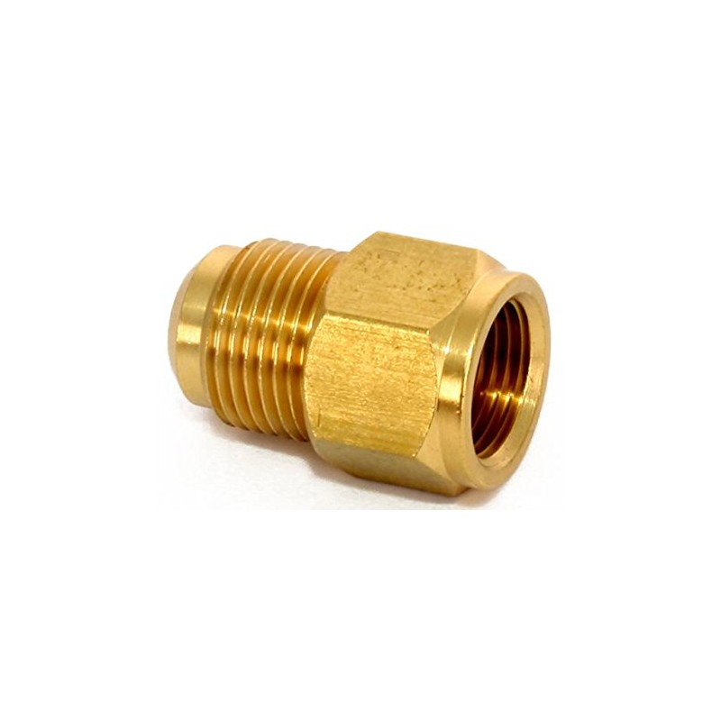 Air Conditioning Split Reducing Nipple Brass M3/8 to F1/2