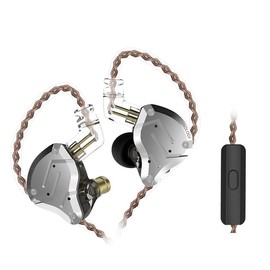 KZ ZS10 Pro 4BA+1DD in Ear Monitor Earphone 5 Driver HiFi Metal Earbuds Headphone Noise Cancelling IEM Earphone with 2 Pin Detachable Cable