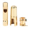 Metal Alto Saxophone Metal Mouthpiece with Cap Pads Musical Instruments