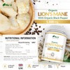 Organic Lions Mane Supplement 1500mg - 180 High Strength Vegan
