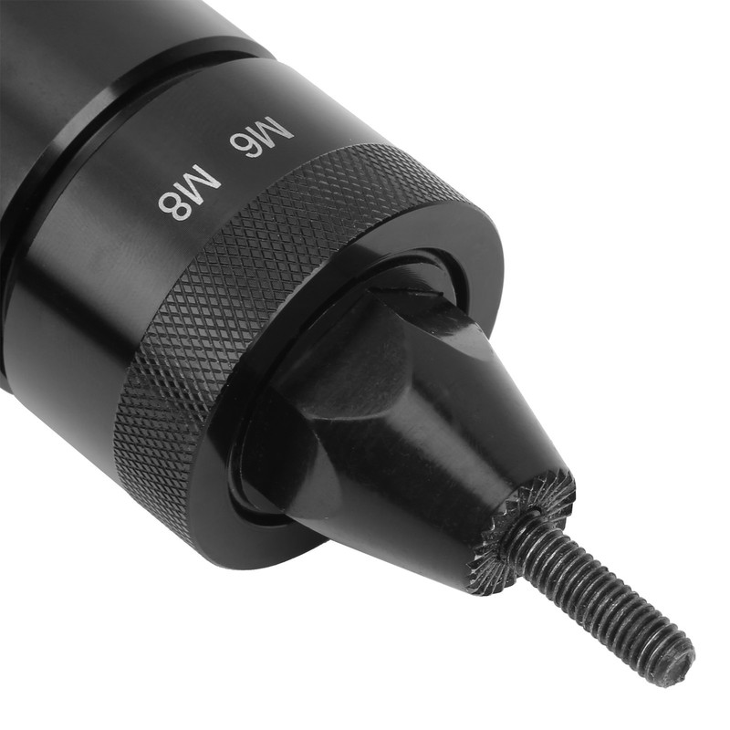 M6/M8 Riveter Gun Aluminum Pneumatic Rivet Nut Kit Self‑Locking Joint