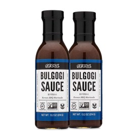 Lucky Foods Seoul Korean BBQ Sauce, Gluten Free / Non GMO (Twin Pack - 2 Bottles Bulgogi)