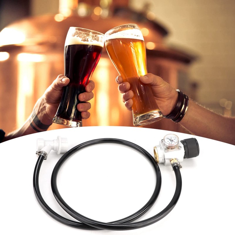 FOLOSAFENAR Gas Regulator Cable, Mini Durability Stable CO2 Regulator Gas
