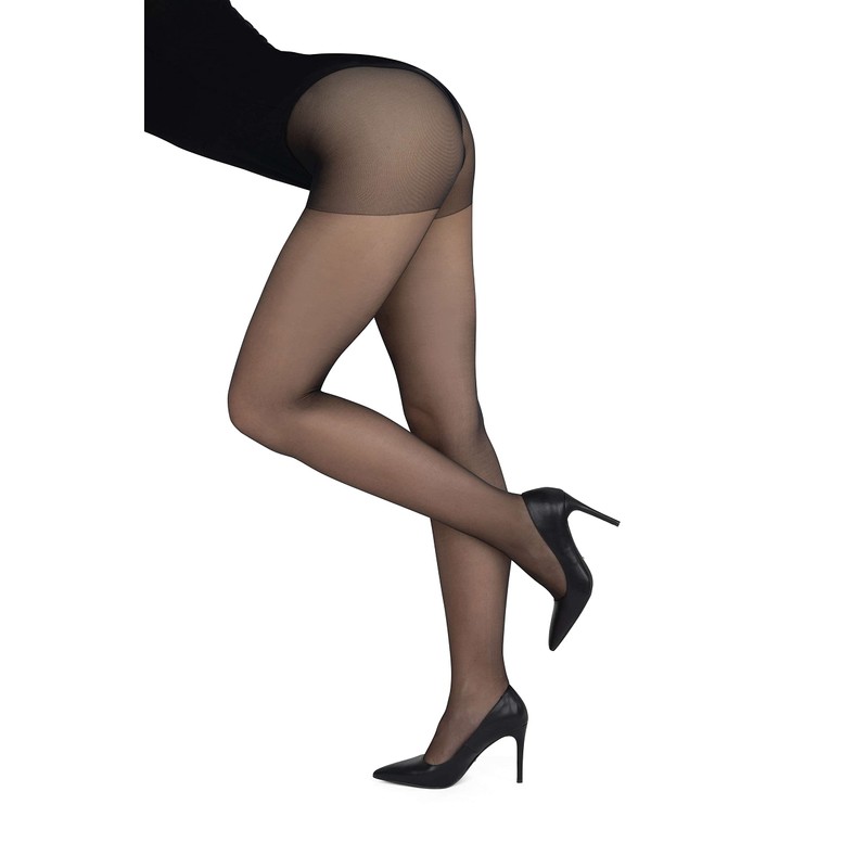 looksy Trocadero Women's Italian Classic Tights 20 Denier Plain Transparent