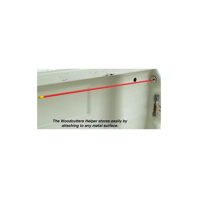Woodcutters Helper 16" Magnetic Firewood Measuring Tool - Fiberglass