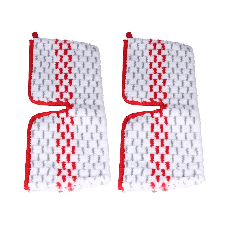 2PCS Microfiber Mop Cleaning Pad Mop Head Mopping Cleaning Cloth
