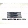 GMC 4PCS Gloss black Door Rear Elevation Sierra Emblems Badge