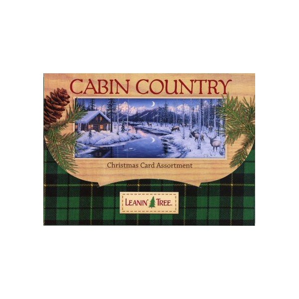 Cabin Country 20 Christmas Card Assortment #90252 - Retired