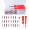 Vesaneae 33 Piece Tyre Valve Core Tool Set with Tyre