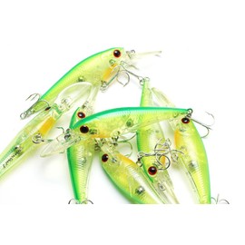 Lucky Craft Bevy Shad 60 SP Wobbler Beams Green