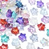 KitBeads 100pcs Random Glass Star Beads Tiny Cute Lampwork Little