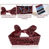 4pcs Knotted Bandana Headbands for Women, Elastic Boho Bow Hair
