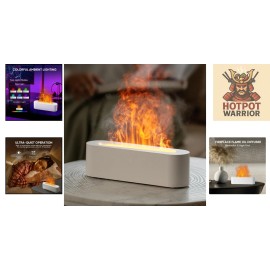 Aromatherapy Diffuser - 7 Color LED Lights & 150ml Cool Mist Humidifier