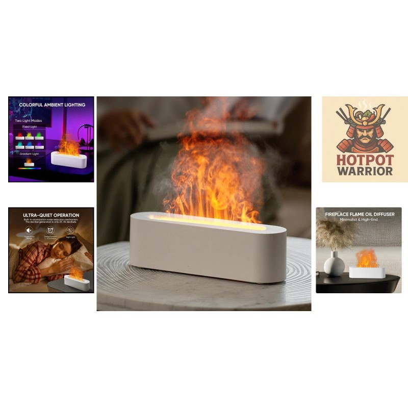 Aromatherapy Diffuser - 7 Color LED Lights & 150ml Cool