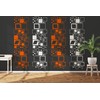 Mid-Century Modern Geometric Wall Decals | Custom Colors | 80”