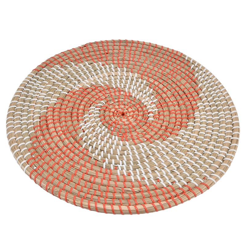 Wall Basket Natural Rattan Exquisite Rustic Decorative Hanging Woven Wall
