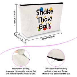 Bingo Gift for Women Makeup Bag Bingo Game Lover Gift for Friends Funny Gambler Gift Cosmetic Bag Slot Machine Gift Casino Lover Gift Funny Birthday Christmas Gift Travel Cosmetic Pouch