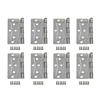 QCAA Heavy Non-Mortise Butterfly Hinge for Mobile Home/RV, 3.5", Removable