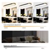 Tioolo Dimmable LED Ceiling Lights Flush Mount Ceiling Light 4FT