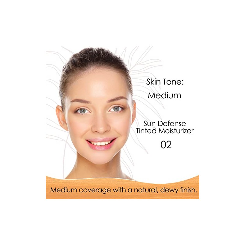 Bodyography Sun Defense Tinted Moisturizer - Nourishes and Defends Skin
