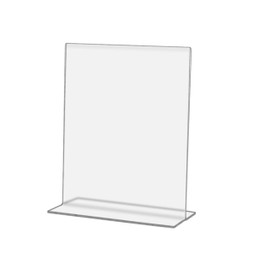 Marketing Holders Literature Flyer Poster Frame Letter Notice Menu Pricing Deli Table Tent Countertop Expo Event Sign Holder Display Stand Double Sided Bottom Loading 4"w x 6"h Pack of 25