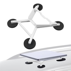TIHOOK Starlink Mini Autohalterung, Magnetisches Montageset, Mini Starlink Dish Antenne Halterung für autodächern mit Silikonpate und Silikondichtung passend für Auto, Wohnmobil, Boot