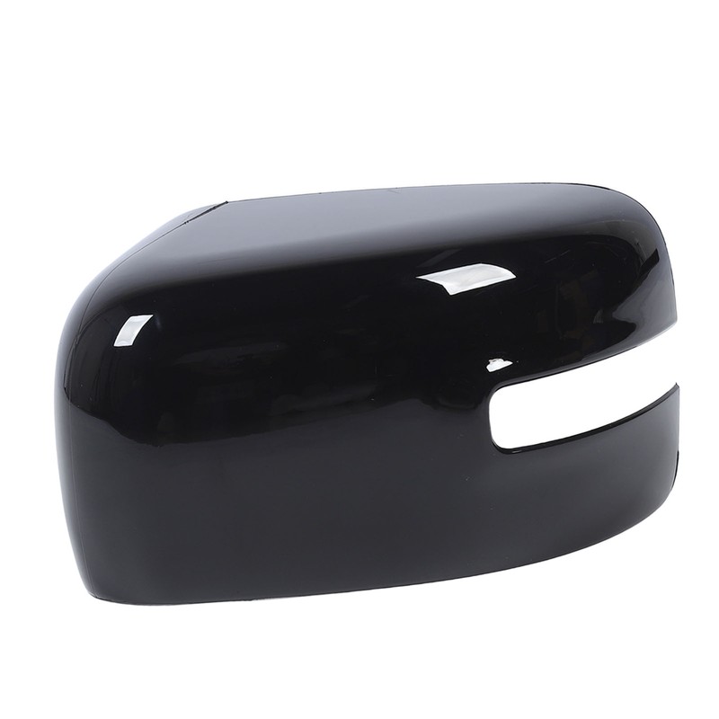 Side Mirror Cap Cover Black UV Protection Scratch Resistant Side