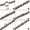 Sport Direct™ 1 - Speed Bicycle/Bike Chain & Connectors with