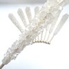 Classic Rock Candy Sticks, Sugar Rock Crystal Lollipops, Individually Wrapped
