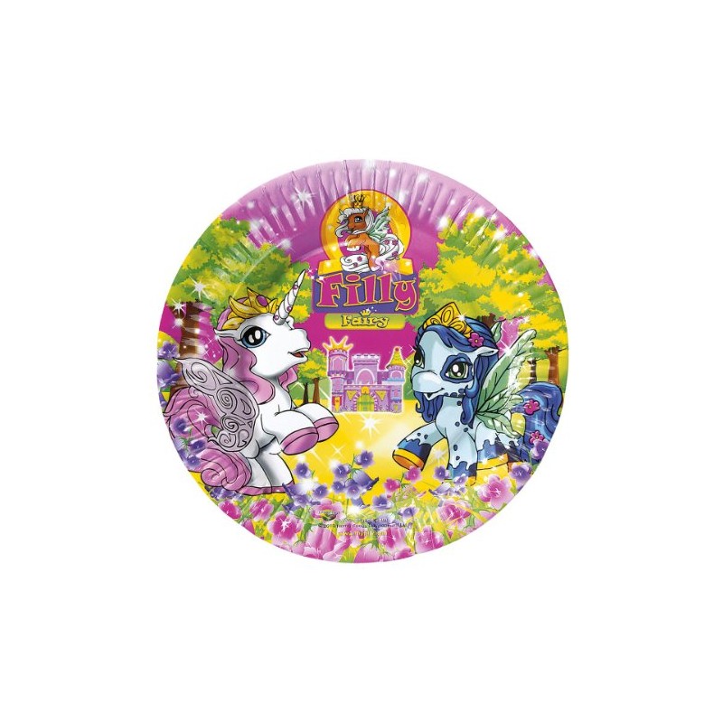 C. Riethmüller 552085 Filly Fairy Party Plates