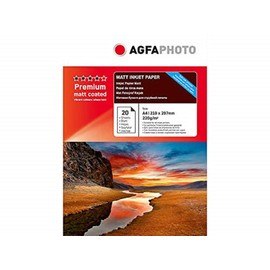 AgfaPhoto AP22020A4MDUO Inkjet Paper A4 20 Sheets 220g Double Sided Matt