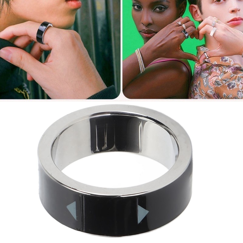 Smart Ring 25mAh Magnetic Charging Bluetooth Remote Control Page Turner