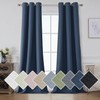 Aiyufeng Nika - Cortinas 100 opacas de 45 pulgadas de