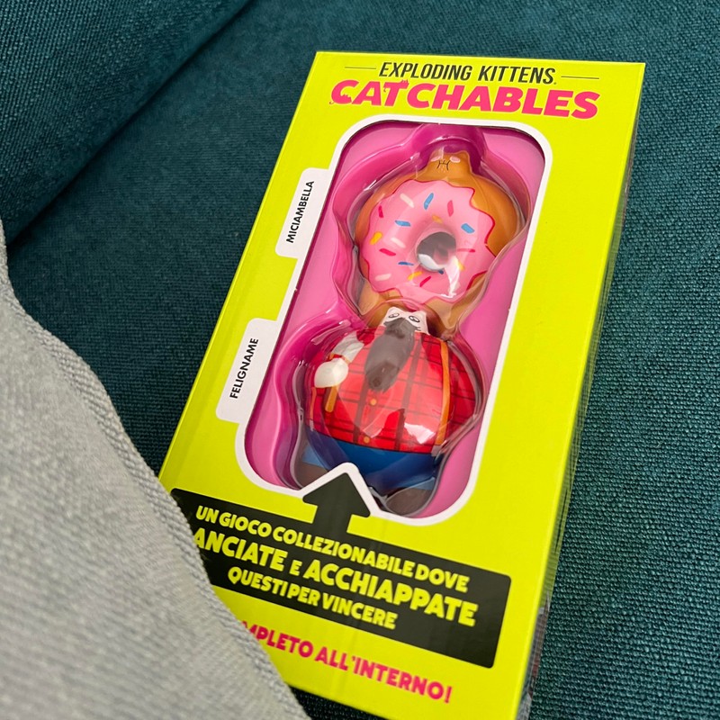 Asmodee Exploding Kittens: Catchables - Miciabella, Board Game, 8+ Years,