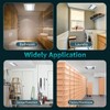 FASDUNT Bathroom Exhaust Fan with Light - Ultra Quiet 1.0