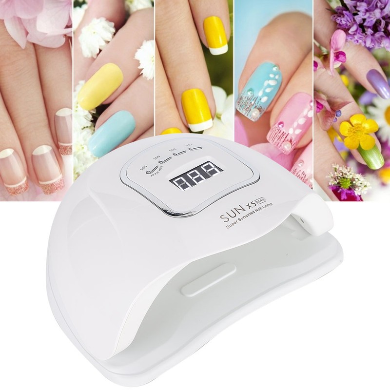 150W Nail Art Lamp Dryer Fast Drying Gel Polish Curing