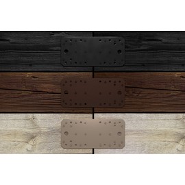 Alberts 301910 Duravis® Adjustment Angle Embossed Black Diamond Duplex Coated Size 28 x 40 x 22 mm