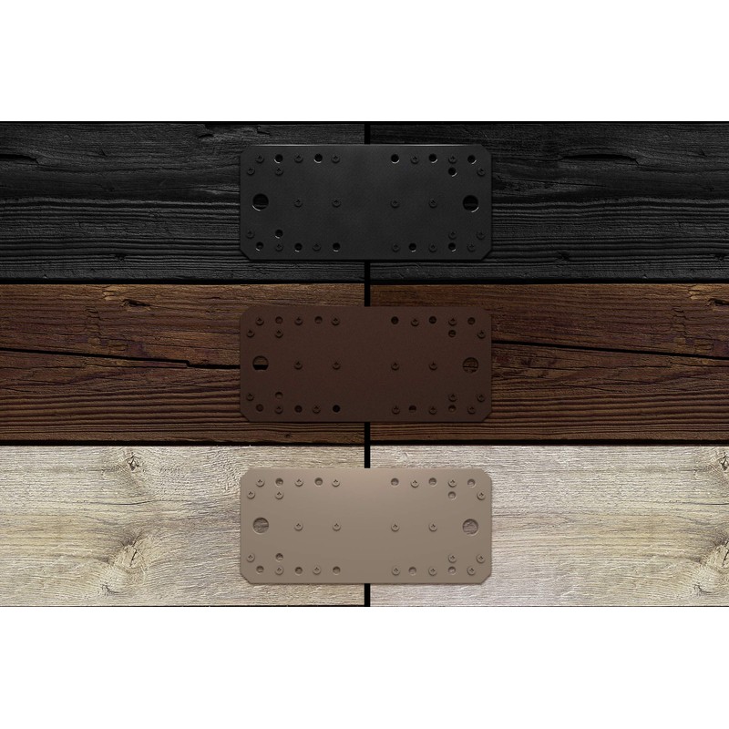 Alberts 301910 Duravis® Adjustment Angle Embossed Black Diamond Duplex Coated