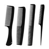 4 pack Shatterproof Carbon Hair Comb for Men and Women,