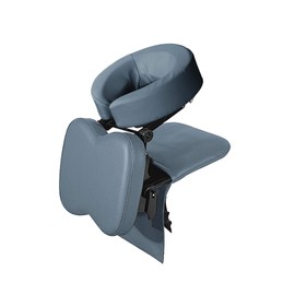 Master Massage Foldable Desktop Face Cradle Kit – Adjustable Head Rest Cushion for Table & Desk Top – Versatile Massage Kit for Siesta, Royal Blue