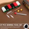 Hosenwelt 37PCS Sewing Tool Set, Hosenwelt Sewing Kit, Needles Thread