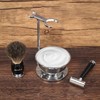 Favali 4-in-1 Shaving Set - Safety Razor Stand + Shaving