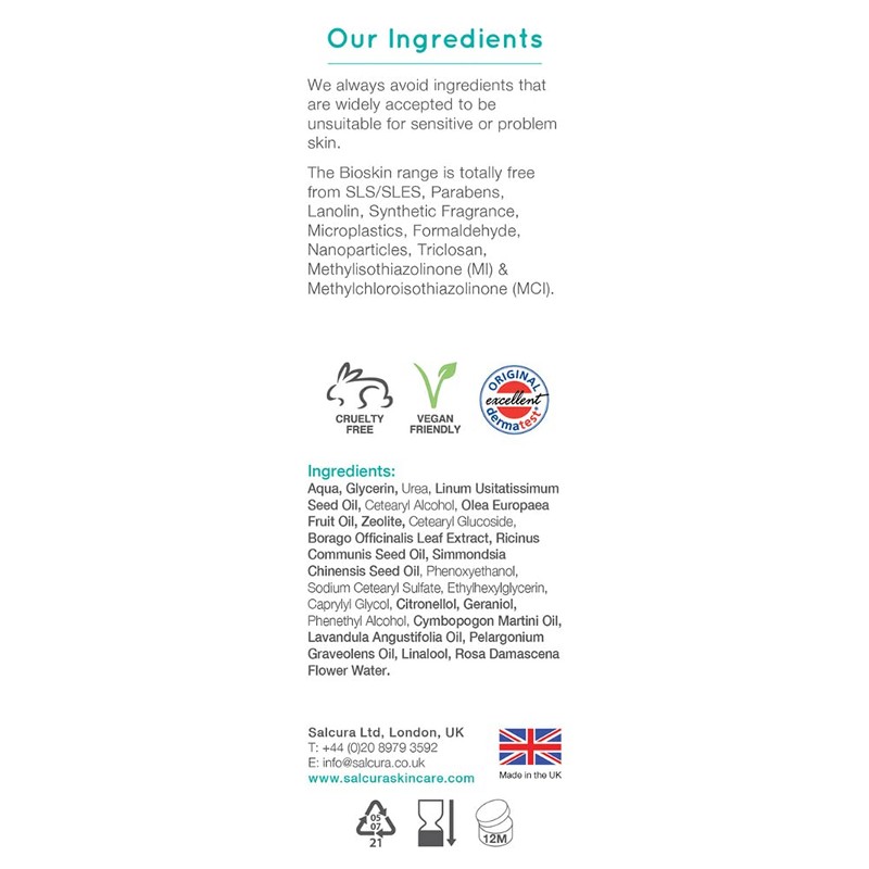 Salcura Bioskin Zeoderm, 1 pack (1 x 50 ml)