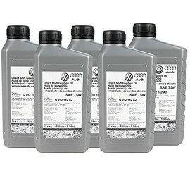 Genuine OEM Dual Clutch Transmission Fluid - Auto Trans Oil (DCTF-1) (SAE 75W) (5 Liters)