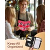 Slohif Server Book for Waitress Cute Serving Books with Zipper