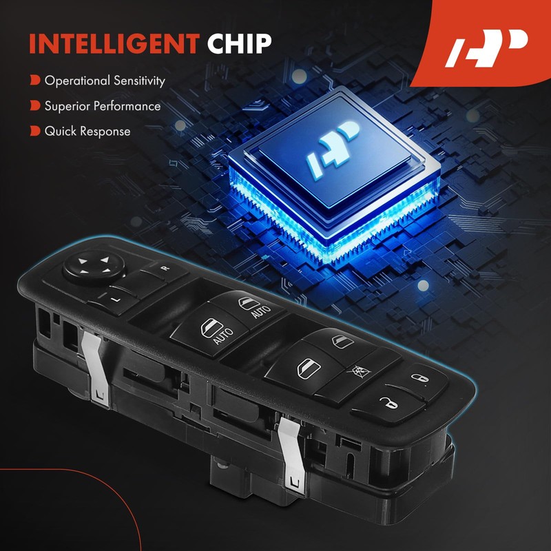 A-Premium Interruptor de ventana de potencia Compatible con Jeep Grand